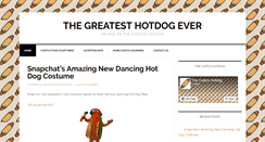 Desktop Screenshot of costcohotdog.com